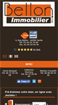 Mobile Screenshot of bellon-immobilier.com